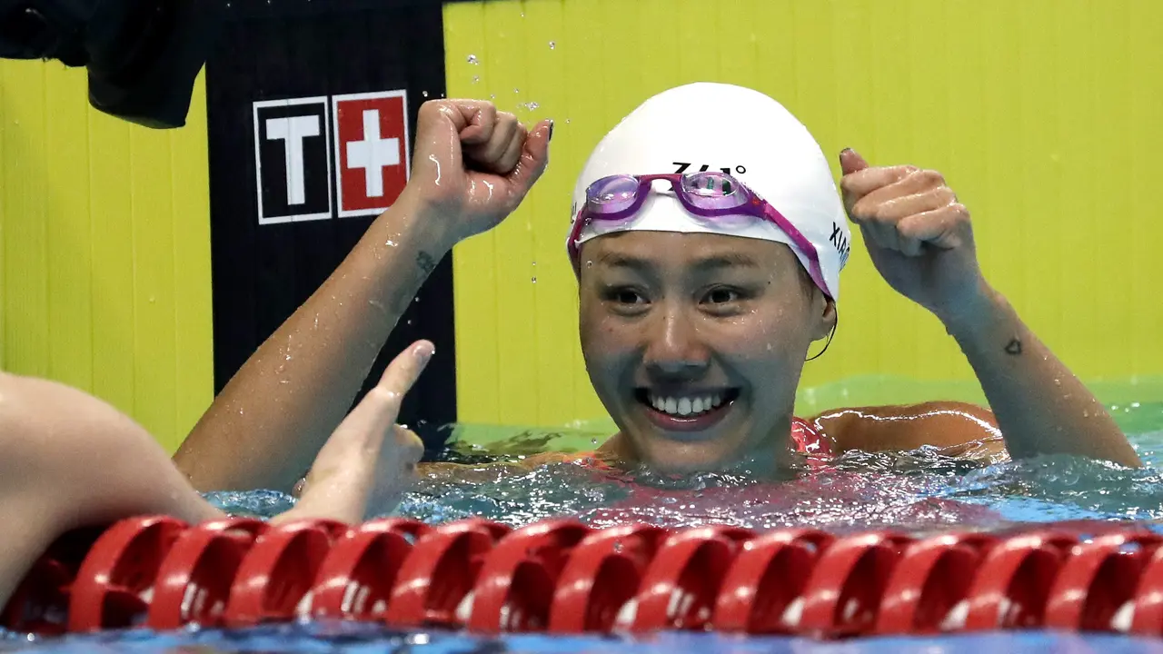Perenang Tiongkok Liu Xiang - Asian Games 2018