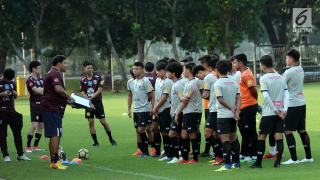 Timnas Thailand U-23 Gelar Latihan Tertutup