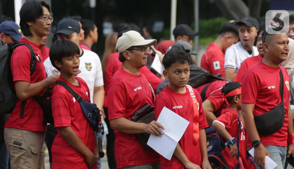 Pada pertandingan kali ini, timnas Indonesia memiliki peluang memastikan tiket ke putaran keempat. (Liputan6.com/Helmi Fithriansyah)