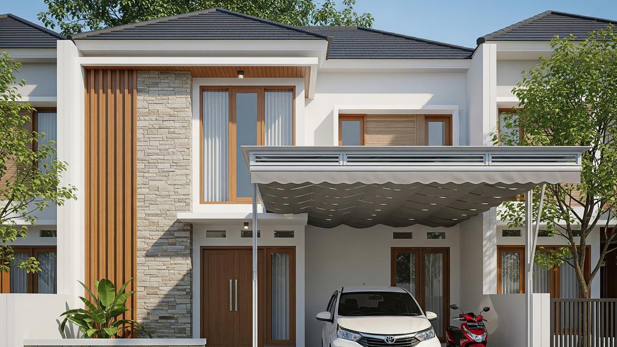 7 Ide Carport Rumah Tipe 36 Muat 1 Mobil 1 Motor, Solusi Efektif untuk Lahan Terbatas