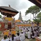 mengintip Perayaan Hari Raya Saraswati untuk Umat Hindu Bali (Dewi Divianta/Liputan6.com)