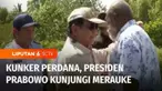 Untuk pertama kalinya sejak dilantik jadi Presiden RI, Prabowo Subianto melakukan kunjungan kerja perdana ke Merauke, Papua Selatan.