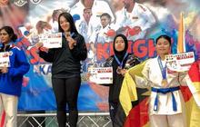 Ini Sosok Bripda Jessica, Polwan di Polda Riau yang Meraih Medali Emas Kejuaraan Karate di Malaysia