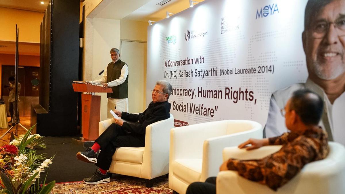 Pesan Peraih Nobel Perdamaian Kailash Satyarthi soal Hak Asasi dan Demokrasi