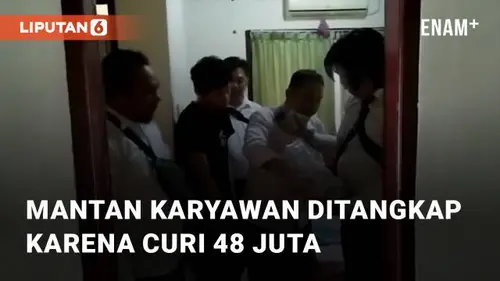 VIDEO: Viral Mantan Karyawan Jasa Ekspedisi Ditangkap Karena Curi Uang 48 Juta
