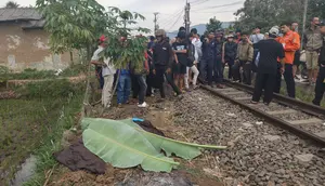 Lansia Tewas Usai Tertabrak Kereta, KAI Buka Suara