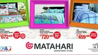 Matahari menggelar promo Home Fair yang memberikan diskon hingga 70 persen untuk produk perlengkapan rumah.