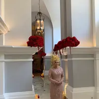 Busana pengantin desainer Asky Febrianti