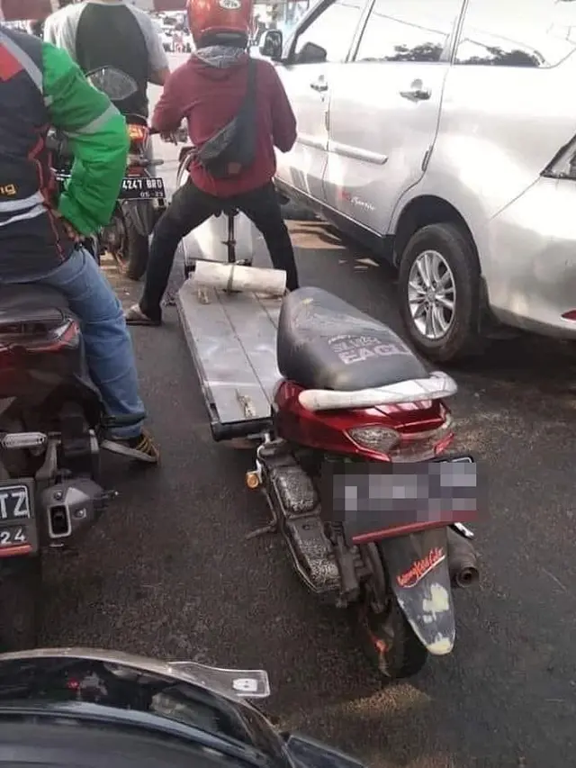 modifikasi motor matic