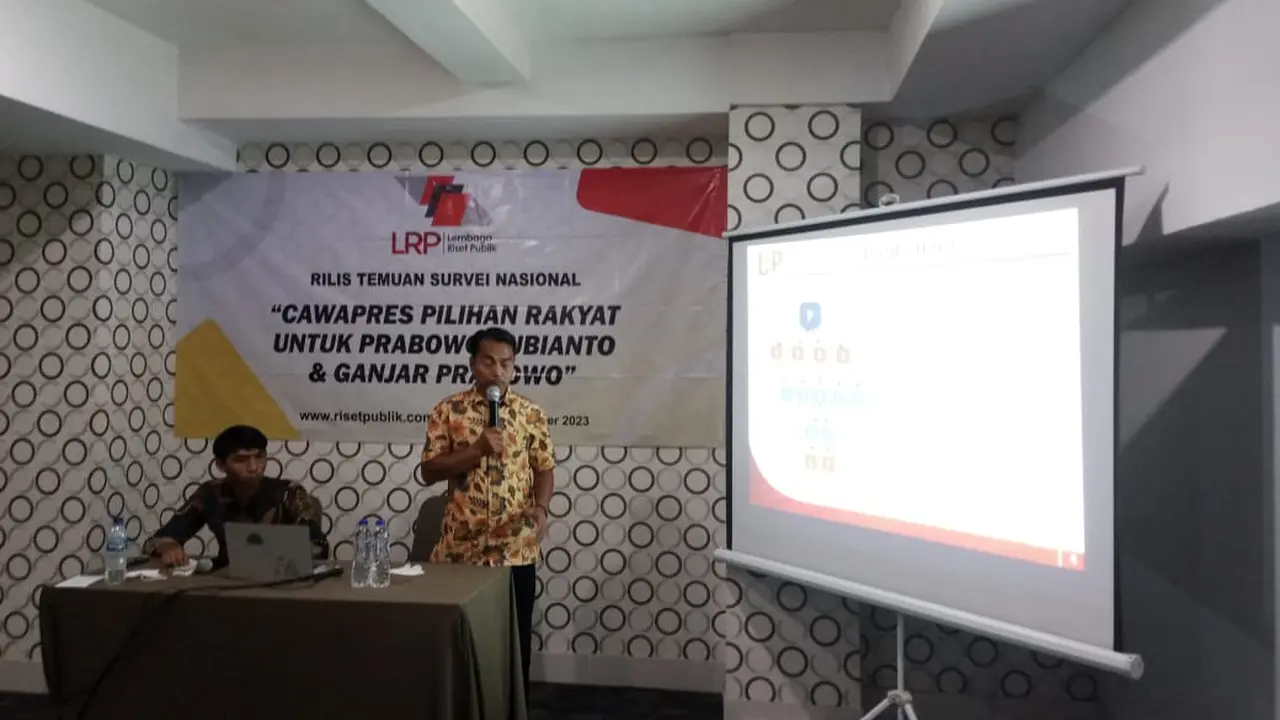 Survei Lembaga Riset Publik (LRP) memaparkan temuan terbarunya soal sosok yang layak mendampingi Prabowo Subianto di Pemilu Presiden 2024. Hasilnya, nama Yusril Ihza Mahendra menjadi salah satu figur favorit yang direkomendasikan masyarakat (Istimewa)