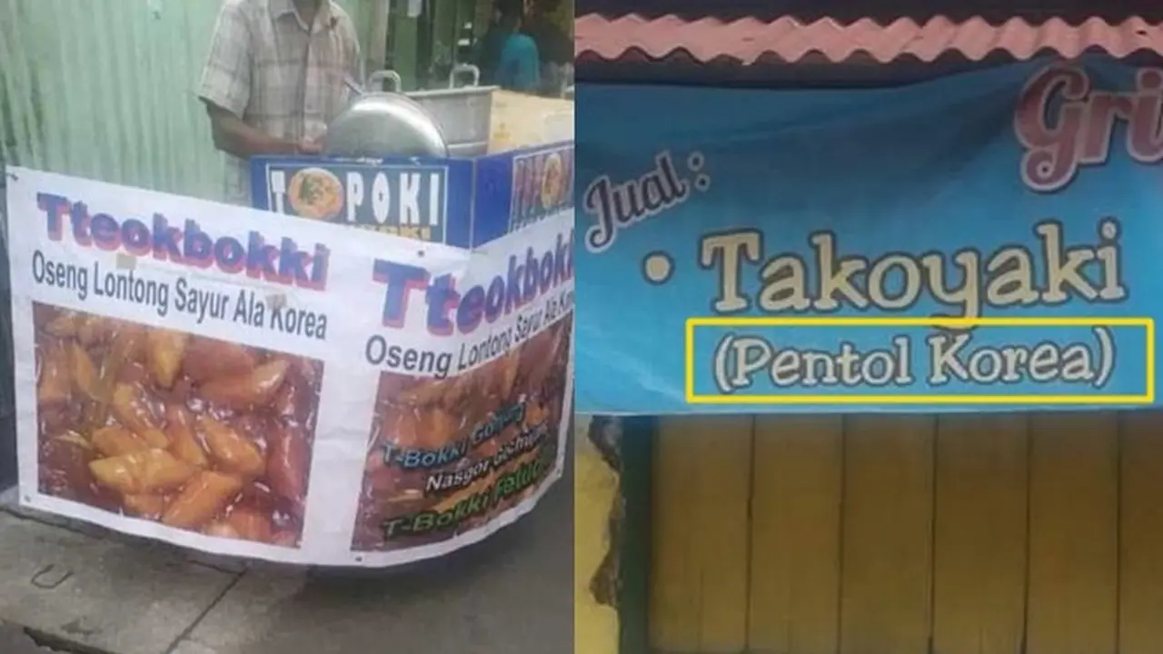 6 Spanduk Jualan Makanan Asia Ini Bikin Geleng Kepala