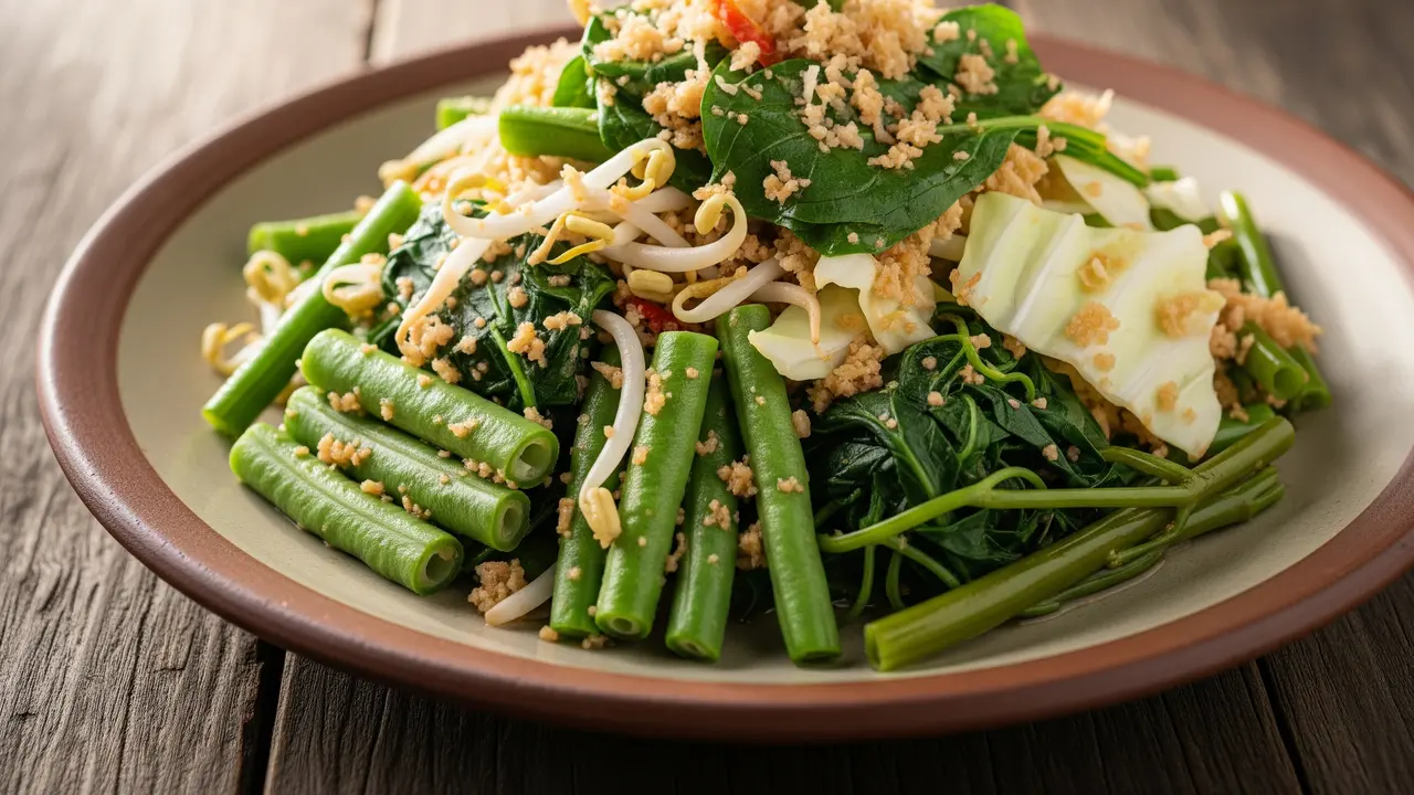 Bumbu Urap Kelapa Kukus