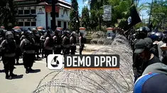 Hari ini anggota DPRD Sulawesi Tenggara resmi dilantik. Baru dilantik para anggota dewan langsung didemo oleh mahasiswa terkait tewasnya rekan mereka yang tidak jelas akhir kasusnya.