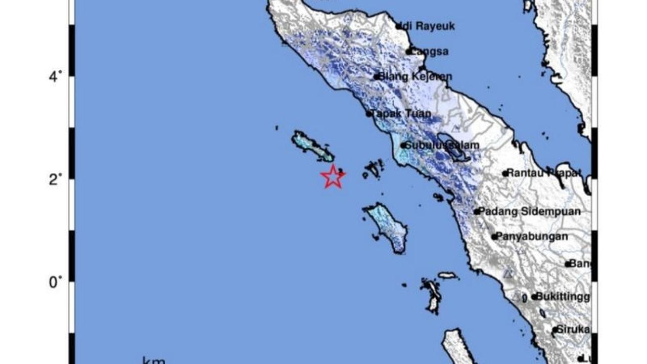 Gempa Bumi Simeulue M5,6 Guncang Aceh, BMKG Ungkap Penyebab Subduksi Lempeng