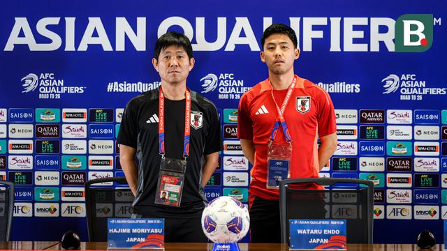 Foto: Vibes-nya Serasa Pertandingan di Piala Dunia, Begini Suasana Latihan Resmi Timnas Jepang