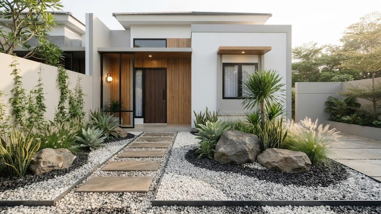 Inspirasi Gravel Garden untuk Rumah di Perkotaan