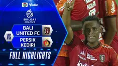 Berita Video, Highlights BRI Liga 1 antara Bali United Vs Persik Kediri pada Sabtu (27/8/2022)