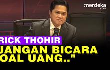 VIDEO: Gaya Erick Thohir Ingatkan Publik Jangan Singgung Soal Uang untuk Timnas