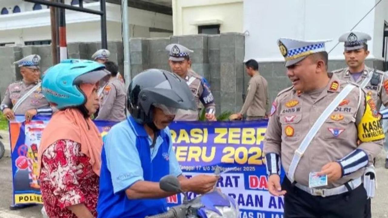 17.209 Pengendara Ditindak Selama Operasi Zebra Semeru Pamekasan, Angka Pelanggaran Meningkat Signifikan