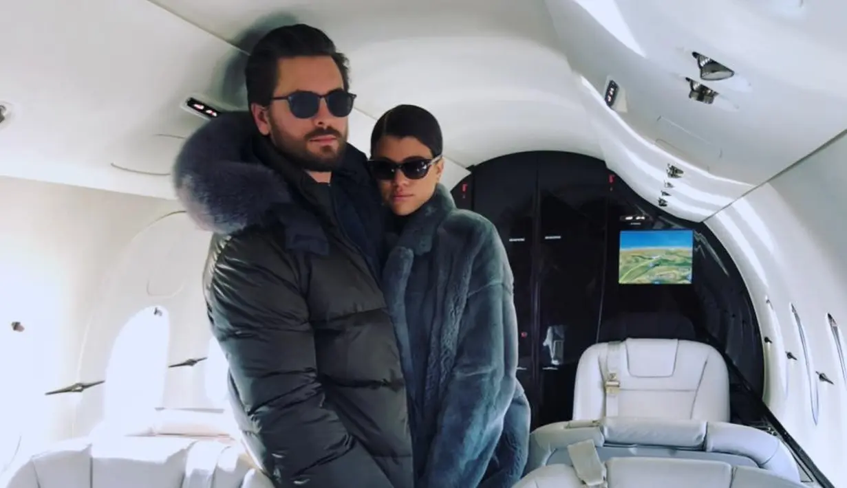 Scott Disick dan Sofia Richie sepertinya tengah berusaha untuk terlihat lebih mesra usai isu putus. (instagram/letthelordbewithyou)