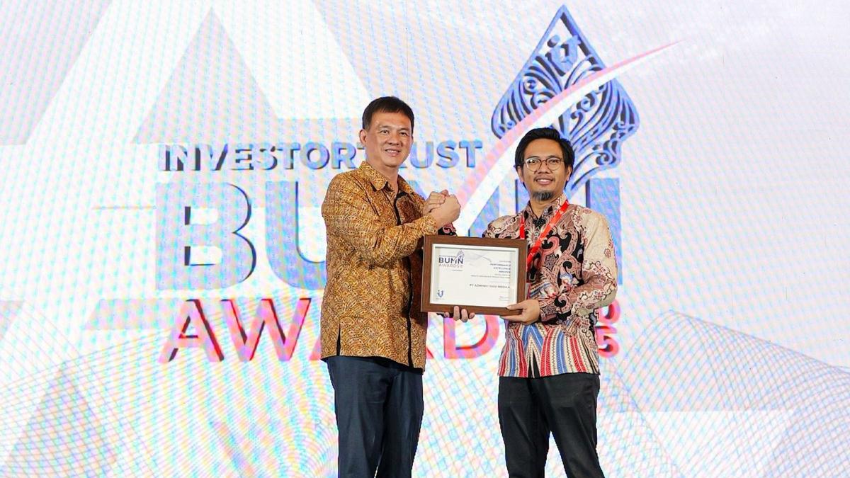 Kinerja Unggul dan Inovatif, AdMedika Raih Excellence in Health Insurance Infrastructure di BUMN Awards 2025