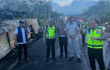 Fakta Baru Bus ALS Terbakar: Kerap Ambil Penumpang di Jalan bikin Data Manifes Tak Akurat