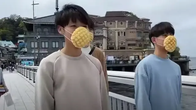 Masker melon