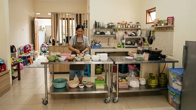 Dapur Rumah Sekaligus Tempat Usaha