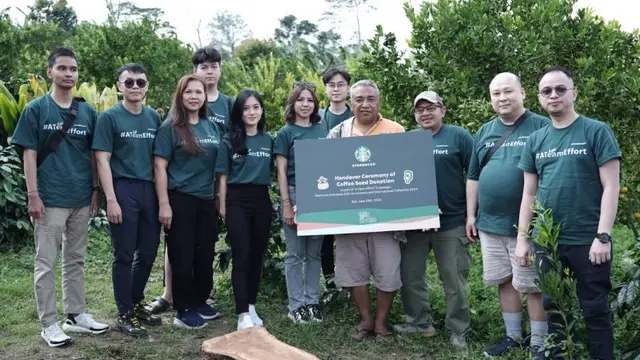 Starbucks Gelar Coffee Testing Terbesar dengan Kopi Sumatra yang Tersedia di 40 Ribu Gerainya di Dunia