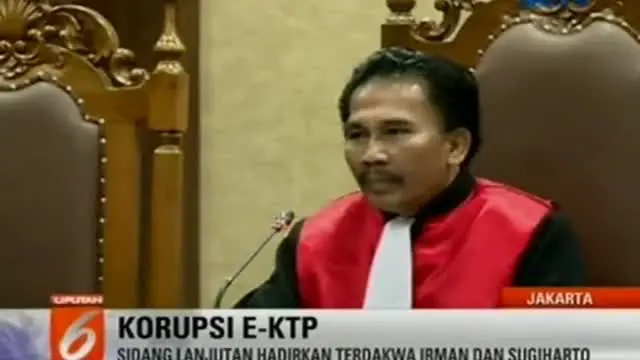 Terdakwa Irman menyebut adanya peran Setya Novanto yang kini menjadi Ketua DPR RI.