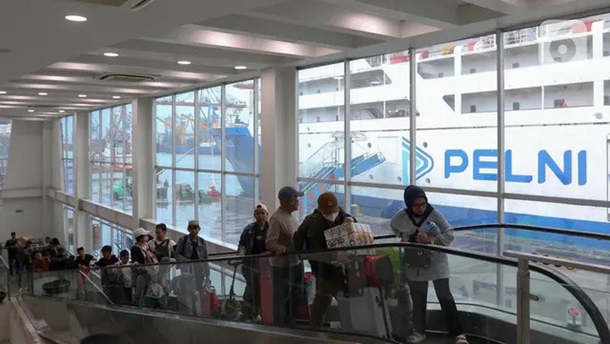 Arus Mudik Lebaran 2025 di Tanjung Priok, 1.600 Orang Tinggalkan Jakarta dengan KM Dobonsolo