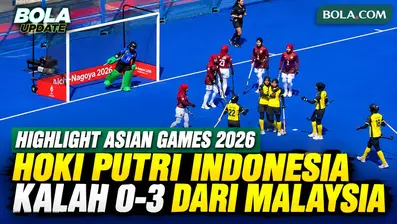 Tim hoki putri Indonesia menghadapi Malaysia dalam laga klasifikasi perebutan posisi 5–8 Asian Games 2026. Indonesia harus mengakui keunggulan Malaysia dengan skor 0-3.