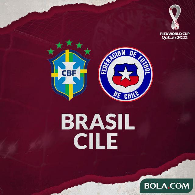 Kualifikasi Piala Dunia 2022 - Brasil Vs Cile