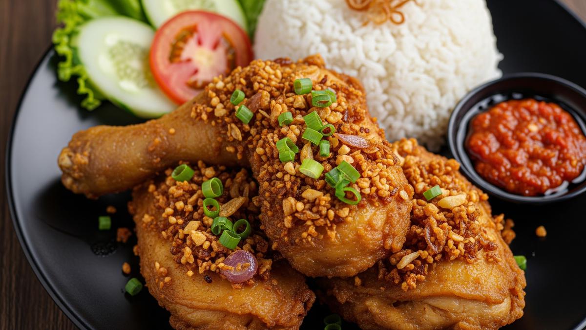Cara Membuat Ayam Goreng Bumbu Bawang Gurih, Renyah di Luar &amp; Juicy di Dalam