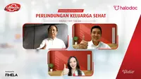 Konferensi Pers Kampanye #PerlindunganKeluargaSehat bersama Lifebuoy dan Halodoc pada hari Kamis, 1 September 2022.