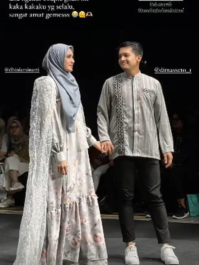 Dhini Aminarti dan Dimas Seto