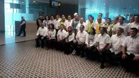 Menteri Badan Usaha Milik Negara (BUMN) Rini Soemarno meninjau Bandara Yogyakarta International Airport (Foto: Liputan6.com/Yanuar H)