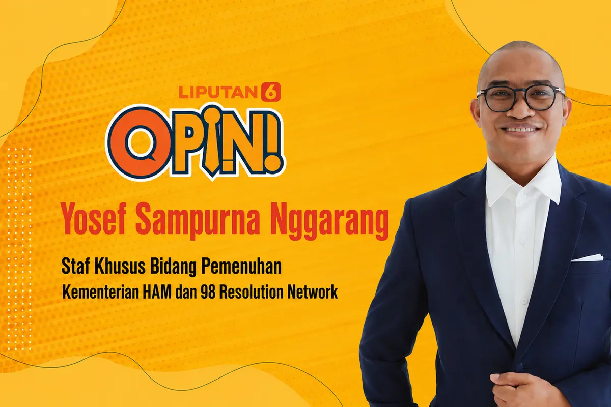 Yosef Sampurna Nggarang, Staf Khusus Bidang Pemenuhan Kementrian HAM dan 98 Resolution Network (Istimewa)