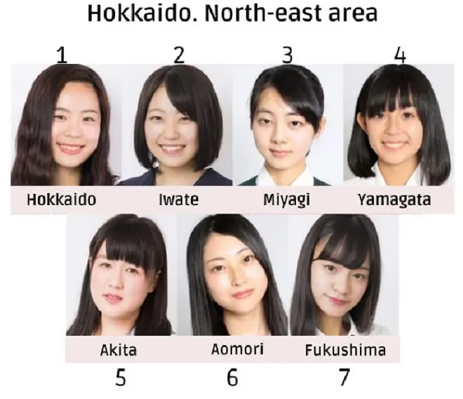 Kontes siswi di Jepang area Hokkaido. Source: 9gag.com