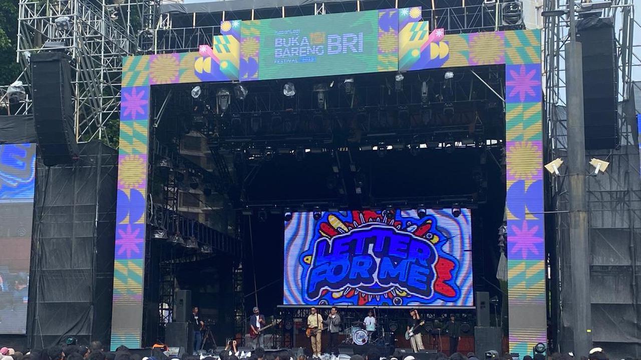 Bawakan Lagu Flashback, Letter For Me Buka Hari Kedua KapanLagi Buka Bareng BRI Festival 2025