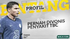 Berita video profil bintang membahas bintang Chelsea, Thiago Silva yang ternyata pernah terkena penyakit yang mengancam karir dan juga hidupnya.