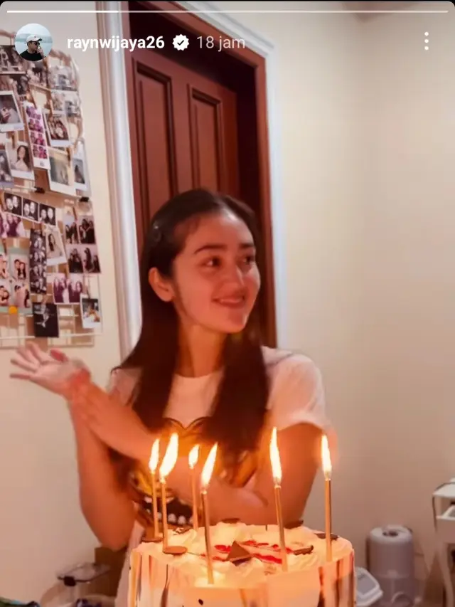 Rayn Wijaya beri kejutan ultah Ranty Maria (Foto: Instagram raynwijaya26)