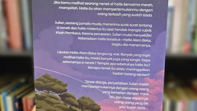 Blurb Novel Halte Alam Baka