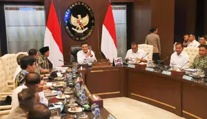 Rakor Karhutla Bahas Penanganan Lahan Terdampak Seluas 107 Ribu Hektare