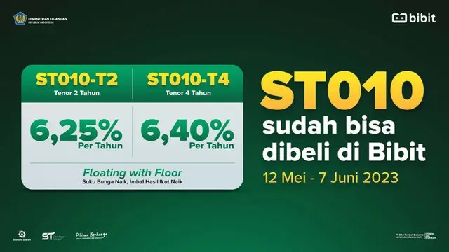 Resmi Diterbitkan Pemerintah, bibit.id Tawarkan ST010 Berbasis Syariah
