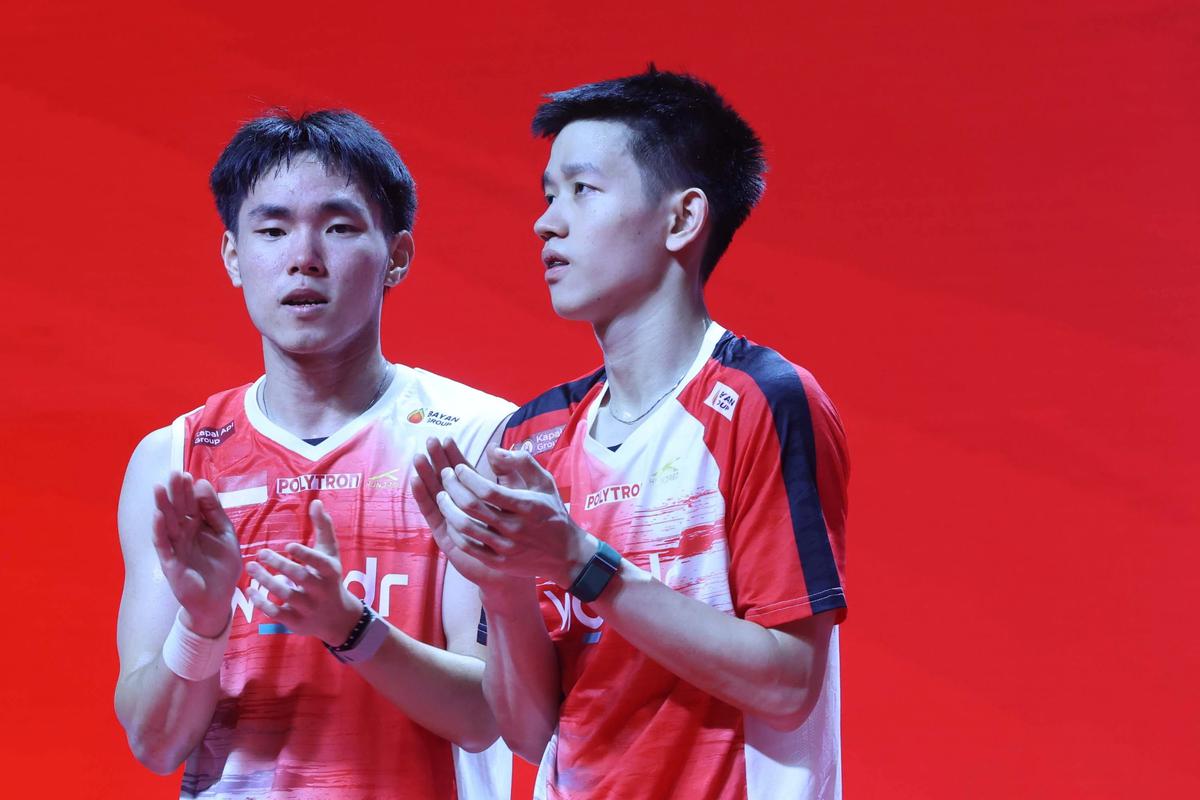FOTO: Ganda Putra Indonesia Gagal Akhiri Puasa Gelar di Indonesia Open