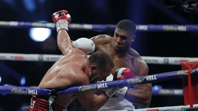 Tinju : Anthony Joshua Menang KO atas Pulev