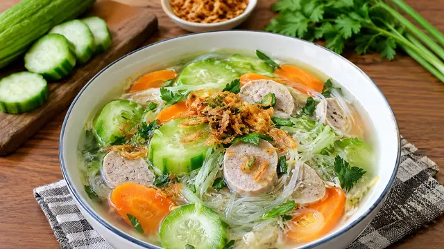 Resep Sayur Oyong Bihun Sederhana