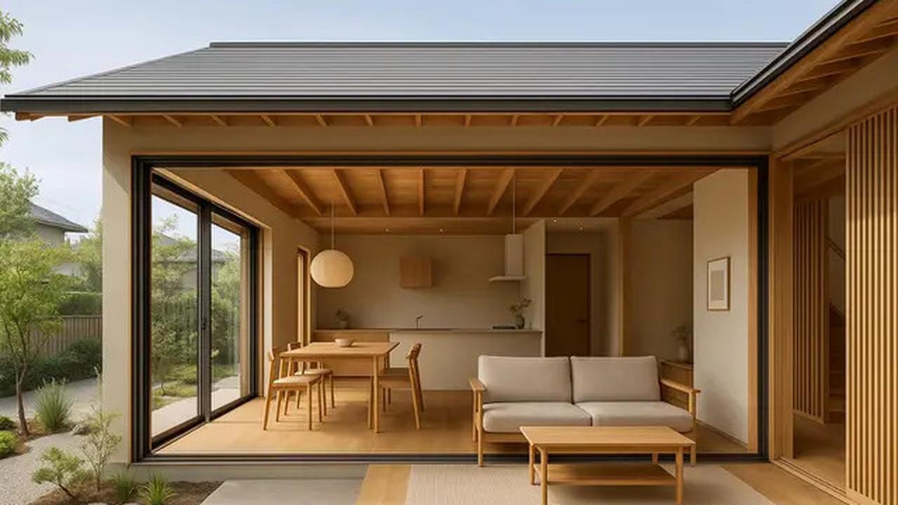 7 Desain Rumah Minimalis Gaya Jepang Modern 1 Lantai 2025, Simpel dan Menenangkan