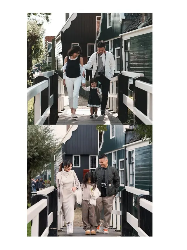 8 Gaya Liburan Gisella Anastasia dan Gading Marten Bersama Gempi yang Bakal Liburan Natal ke Korea Selatan